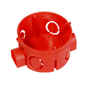 Коробка установочная 80-0500 безгалогенная (HF) 68х42 (224шт/кор) Промрукав