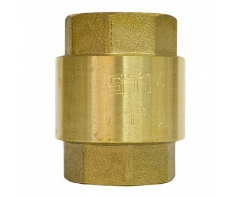 Клапан обратный муфтовый 25 пласт. шток