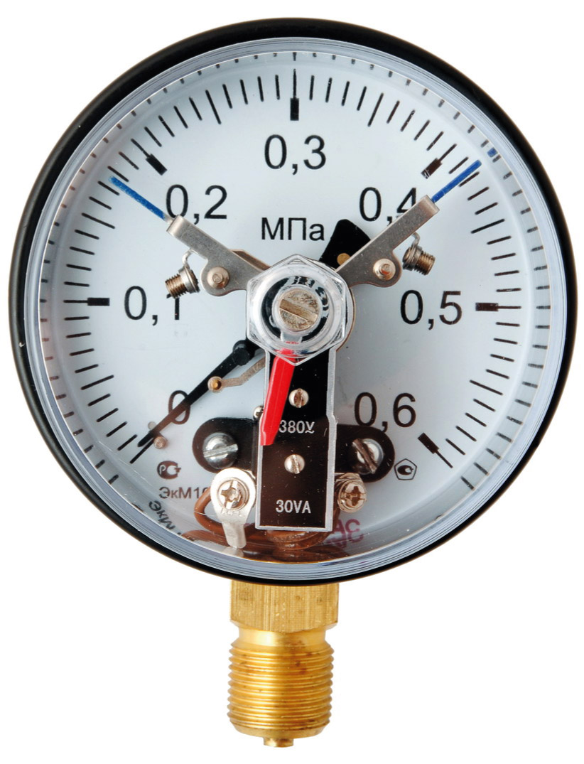 Манометр ЭКМ100Вм-0,6МПа-2,5 исп1
