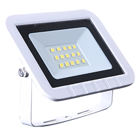 Прожектор светодиодный Ecola Projector LED 20,0W 220V 4200K IP65 тонкий Белый 146x102x17
