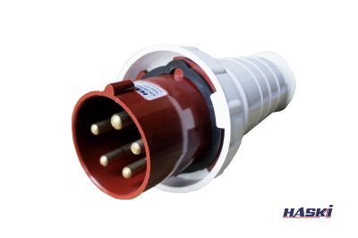 Вилка  035 3P+PE+N 63А 380В IP67 HASKI