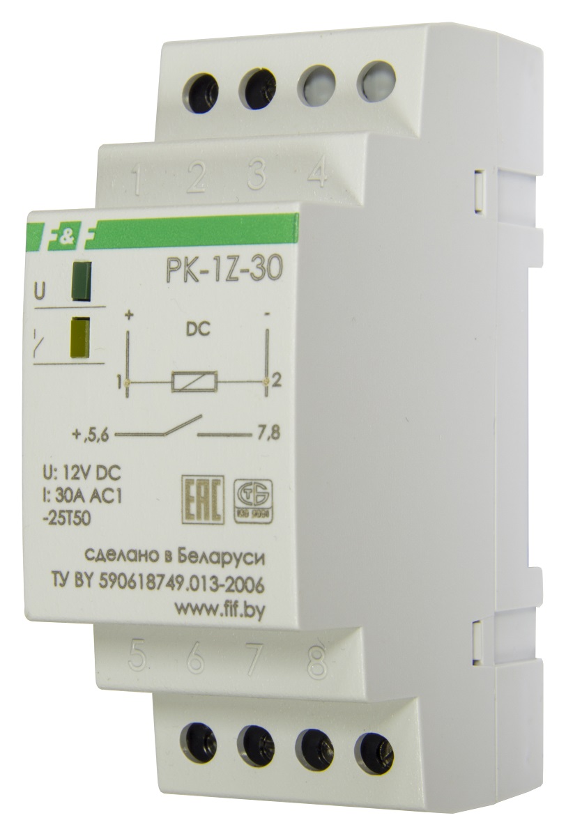 Реле электромагнитное PK-1Z-30-230