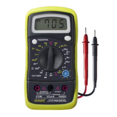 Мультиметр ФАZА цифровой MAS830L