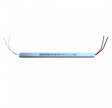 Блок питания для светодиодной ленты ультратонкий 12В 60Вт IP20 (100)