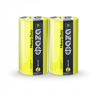 Солевой элемент питания  R20 ФАZА Heavy Duty Shrink-2