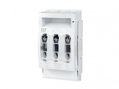 Выключатель-разъединитель с функцией защиты ПВР габарит 00, 3П, 160A HLT