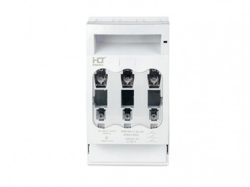 Выключатель-разъединитель с функцией защиты ПВР габарит 00, 3П, 160A HLT