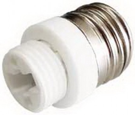 Переходник Ecola base с цоколя E27 на G9 керамический белый /A7G19WEAY/ 