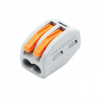 Строительно-монтажная клемма СМК 222-412 (25штук/упаковка) IN HOME