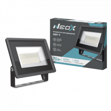 Прожектор светодиодный ДДО-8 50Вт 230В 6500К 5250Лм 105Лм/Вт IP65 NEOX