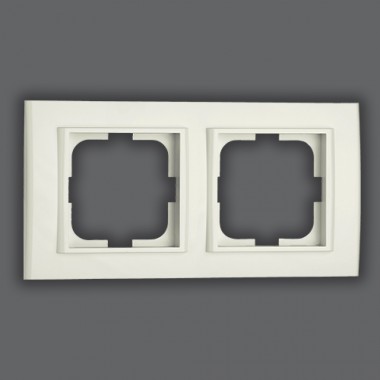 РАМКА ДВОЙНАЯ (КРЕМОВЫЙ ЦВЕТ) MINA