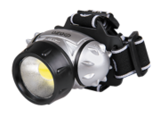 Фонарь налобный ФАZА H1-L2W налобный 2Вт COB, 3xAAA, 3 режима