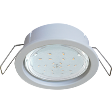 Светильник встраиваемый Ecola GX53 PD глубокий легкий белый 31x95 /FW53PDECC/