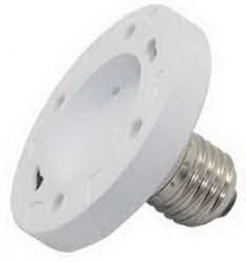 Переходник Ecola base с цоколя E27 на GX53 белый /A7T15WEAY/