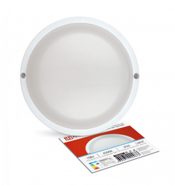 Светильник светодиодный герметичный СПП 1065-КРУГ 10Вт 6500К 900Лм IP65 140 мм IN HOME