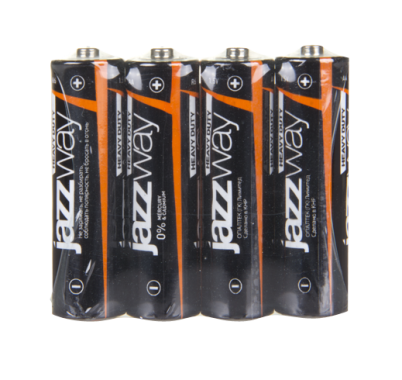 Солевой элемент питания R03 JAZZway Super Heavy Duty BL-4