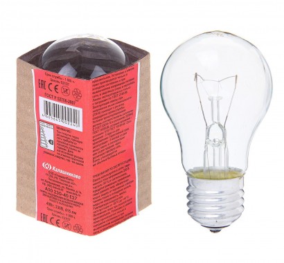 8101202 Лампа накаливания 40 Вт А50 (груша)