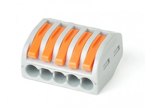 Соединительная клемма СК-415 (0.1-2.5 (4.0)мм²) (5шт./уп.) HLT