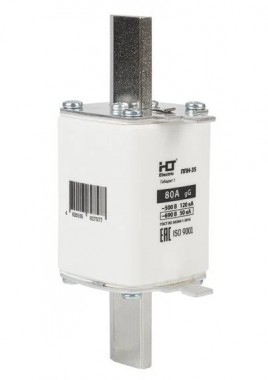 Плавкая вставка предохранителя ППН-35, габарит 1, 250/80А HLT