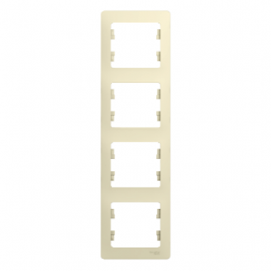 РАМКА GLOSSA 4-постовая, вертикальная, БЕЖЕВЫЙ
