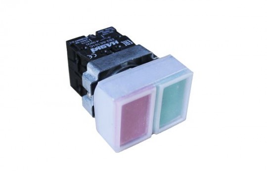 Кнопка управления BL9325 сдвоен. без подсв. 1з+1р, IP54 HASKI