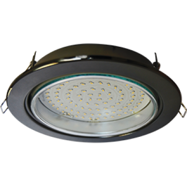 Светильник встраиваемый Ecola GX70-H5 без рефл. белый 53x151 (кd135) /FB70H5ECB/