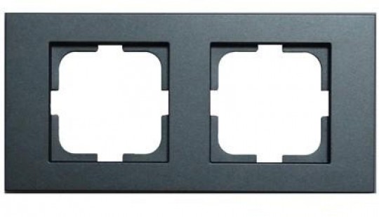 РАМКА ДВОЙНАЯ (ДЫМЧАТЫЙ ЦВЕТ) GRANO