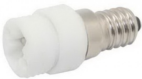 Переходник Ecola base с цоколя E14 на G9 белый /A4G19WEAY/ 
