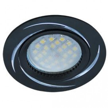 Светильник встраиваемый Ecola MR16 DH03 GU5.3 поворотный выпуклый (скрытый крепеж лампы) бронза 25х88 (kd74) /FB1601EFS/