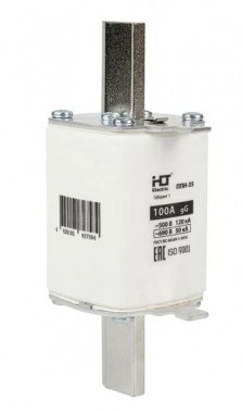 Плавкая вставка предохранителя ППН-35, габарит 1, 250/100А HLT