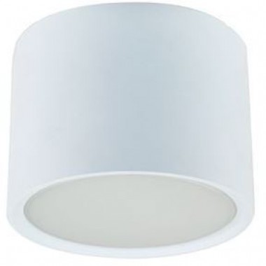 Светильник накладной Ecola GX53 SP5394 Спот без обода Белый матовый 82х60  /SS534WECB/