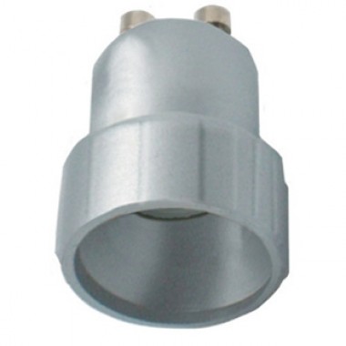 Переходник Ecola base с цоколя GU10 на E14 серебряный /A1T14SEAY/  