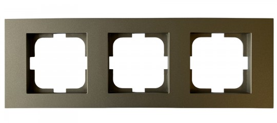 РАМКА 3-я (АНТРАЦИТ ЦВЕТ) MINA