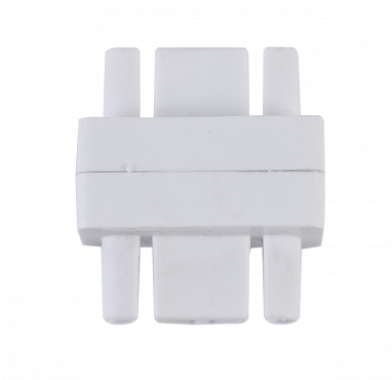 Коннектор шинопровода прямой SC-1W-TL белый серии TOP-LINE IN HOME