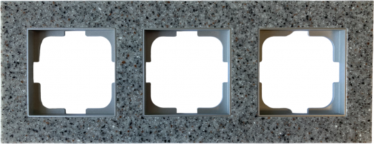 CORIAN РАМКА ТРОЙНАЯ DUSK/СЕРЕБРО