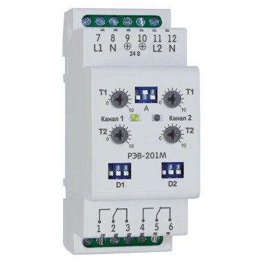 Реле времени OptiDin РЭВ-201М-У3.1