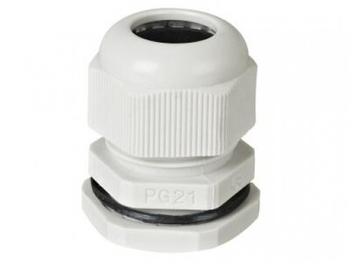 Сальники PG-21  диаметр проводника 13-18мм IP68 -белый HLT