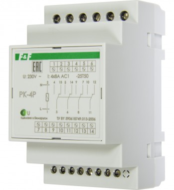 Реле электромагнитное PK-4P-230
