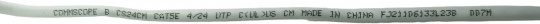 Кабель витая пара UTP 4 пары CAT5E 4PR 24AWG grey PVC SP-W5U006 0.5 Cu (100% медь) 305m HASKI