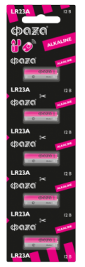 Высоковольтные элементы питания LR 23A ФАZА Alkaline BL-5