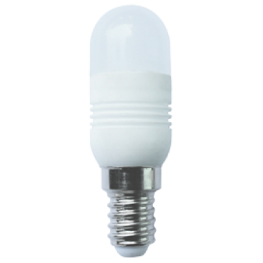 Лампа светодиодная Ecola T25 LED Micro 3,3W 220V E14 2700K 270° матовая (керамика) (для холодил., шв. машинки и т.д.) 72x23 /B4TW33ELC/