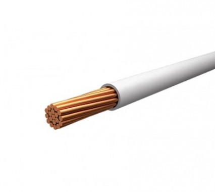 Провод ПУГВ (ПВ 3) 1х6 белый