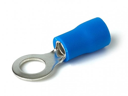 Наконечники НКИ 2.5-8 кольцо 1.0-2.5мм синий (уп./100 шт) HLT