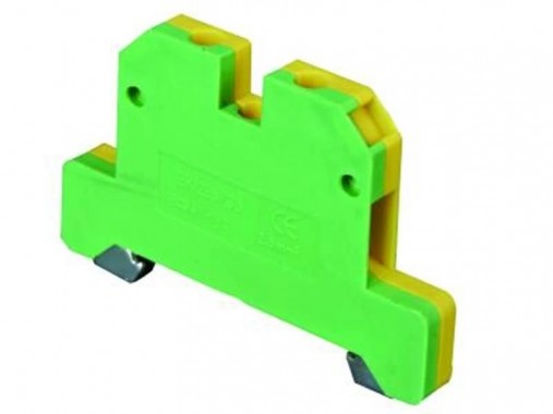 Колодка клеммная JXB-6PEN 6мм² (JXB-земля) HLT