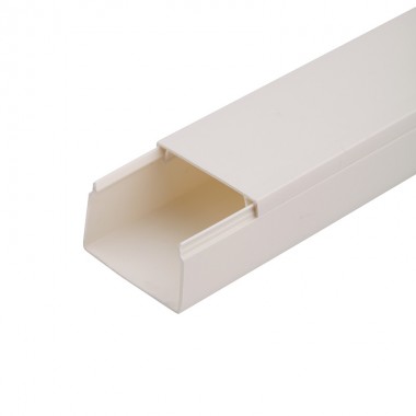 Кабель-канал 40х25 мм белый (32 м/уп.)