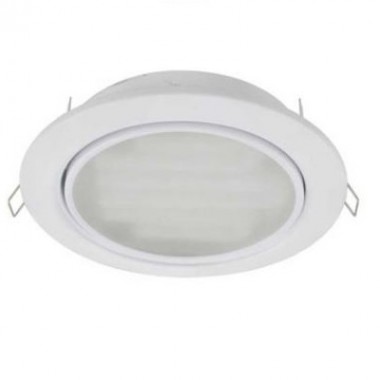 Светильник встраиваемый Ecola GX70-H5 без рефл. белый матовый 53x151 (кd135) /SW70H5ECB/