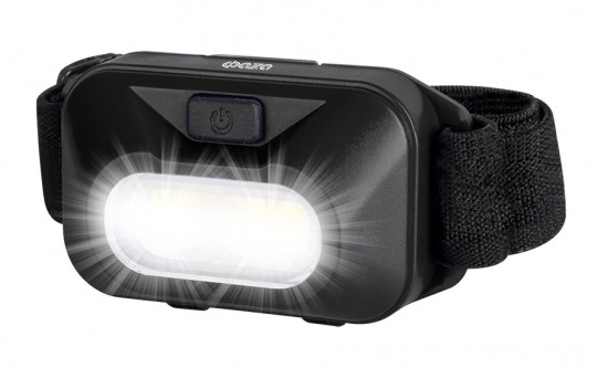 Фонарь налобный ФАZА H9-L1W-bk 1Вт COB, 3xAAA, черный