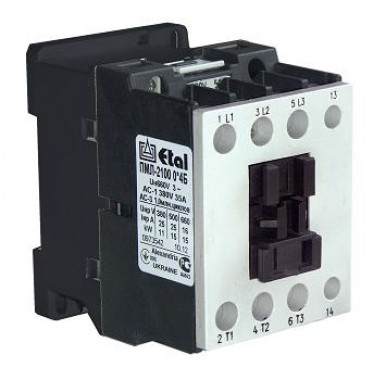 Контактор электромагнитный ПМЛ-2100 25А О*4Б 220В, ЭТАЛ