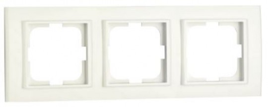 РАМКА ТРОЙНАЯ (БЕЛЫЙ ЦВЕТ) MINA