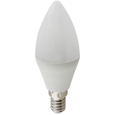 Лампа светодиодная Ecola candle LED Premium 10,0W 220V E14 4000K свеча (композит) 100x37 /C4MV10ELC/